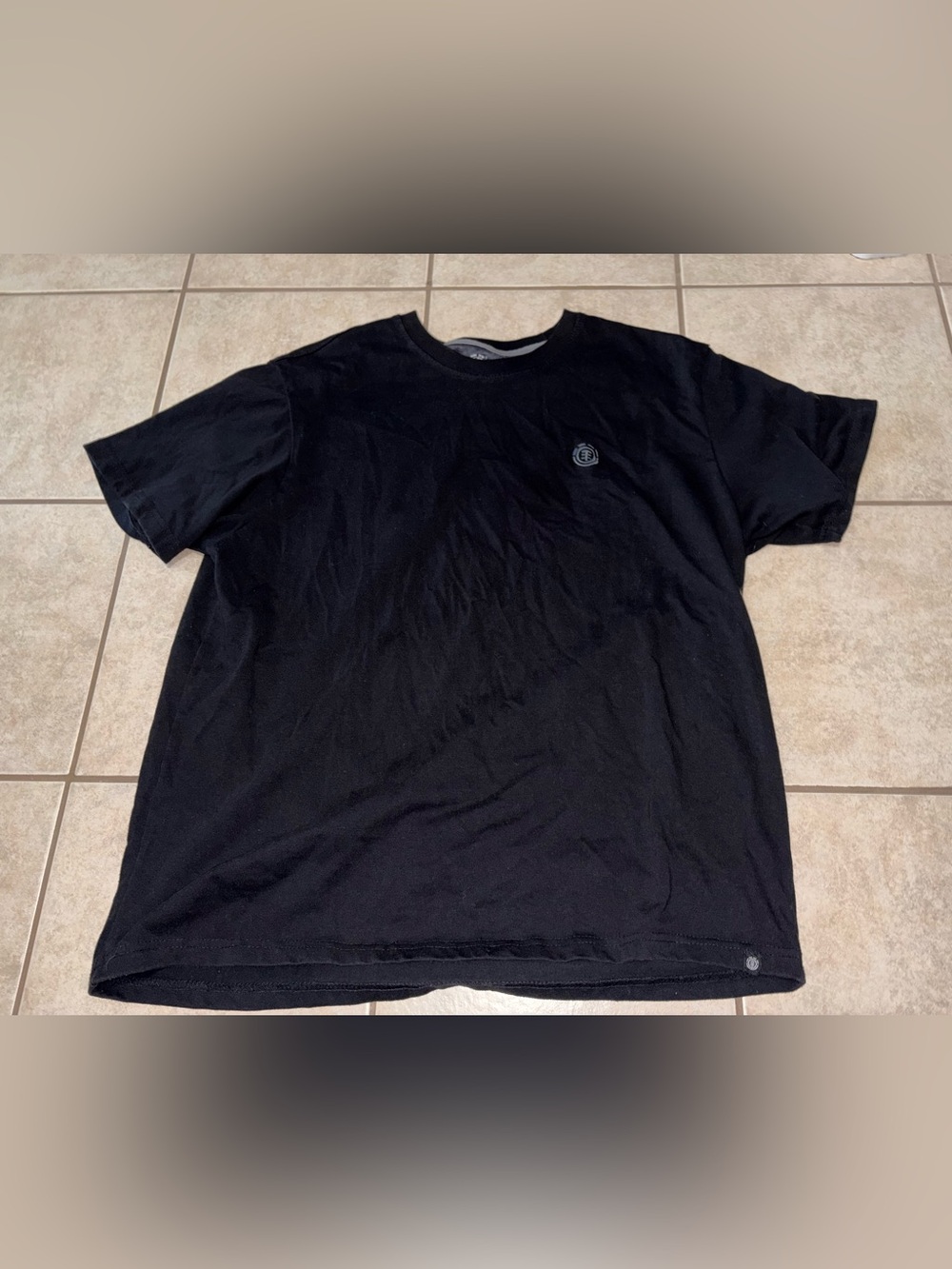 Element Black Short-Sleeve Crewneck Tee